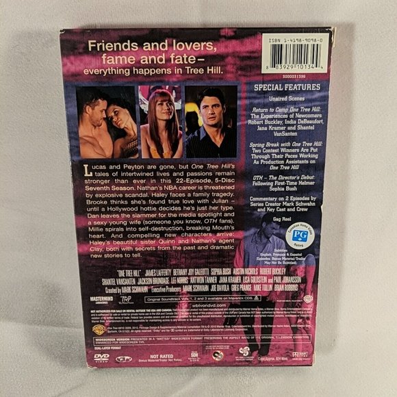 One Tree Hill: The Complete Seventh Season (DVD, 2010, 5-Disc Set) 7 - Picture 2 of 10